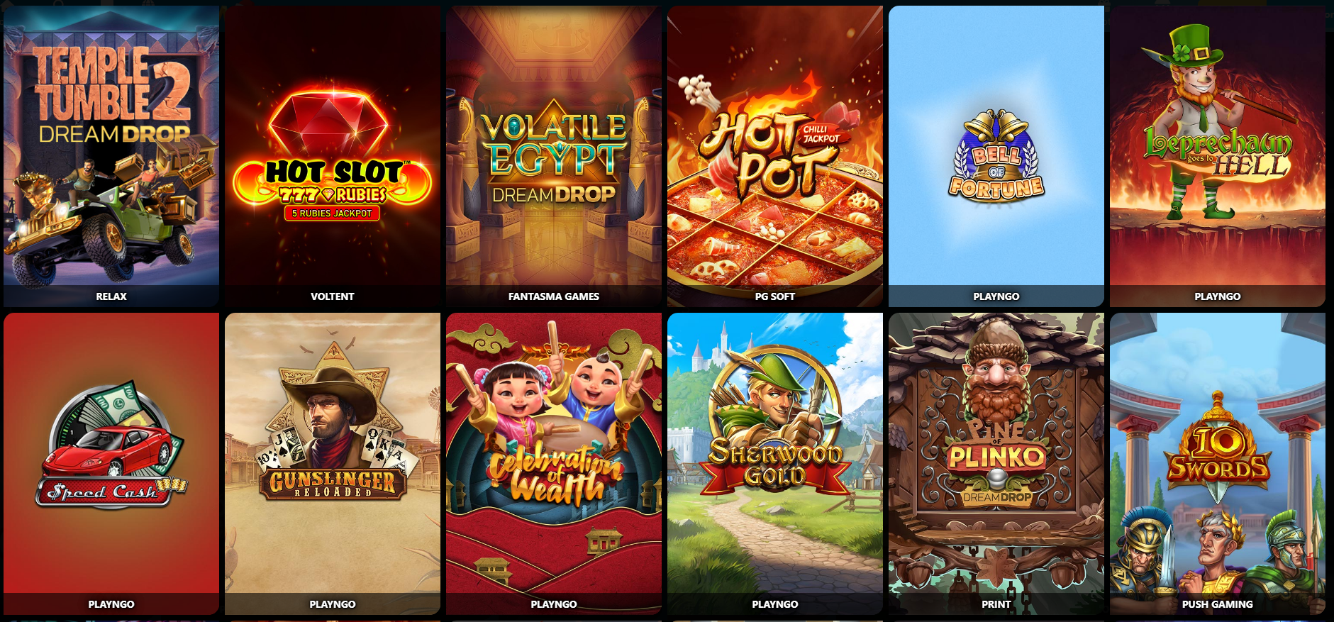 Sélection de jeux emblématiques sur Amon Casino